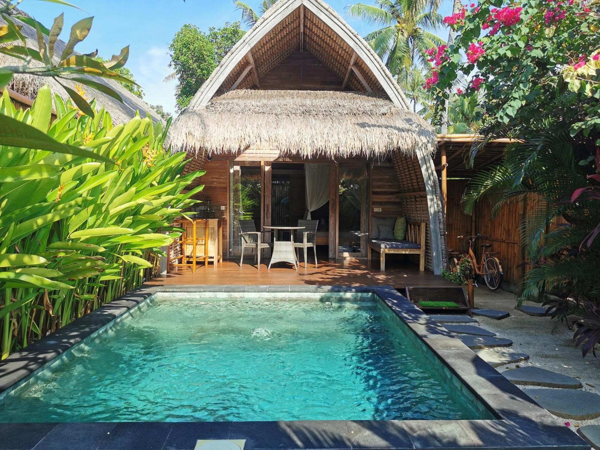 Anahata - Tropical Private Villas กิลิไอร์ ภายนอก รูปภาพ