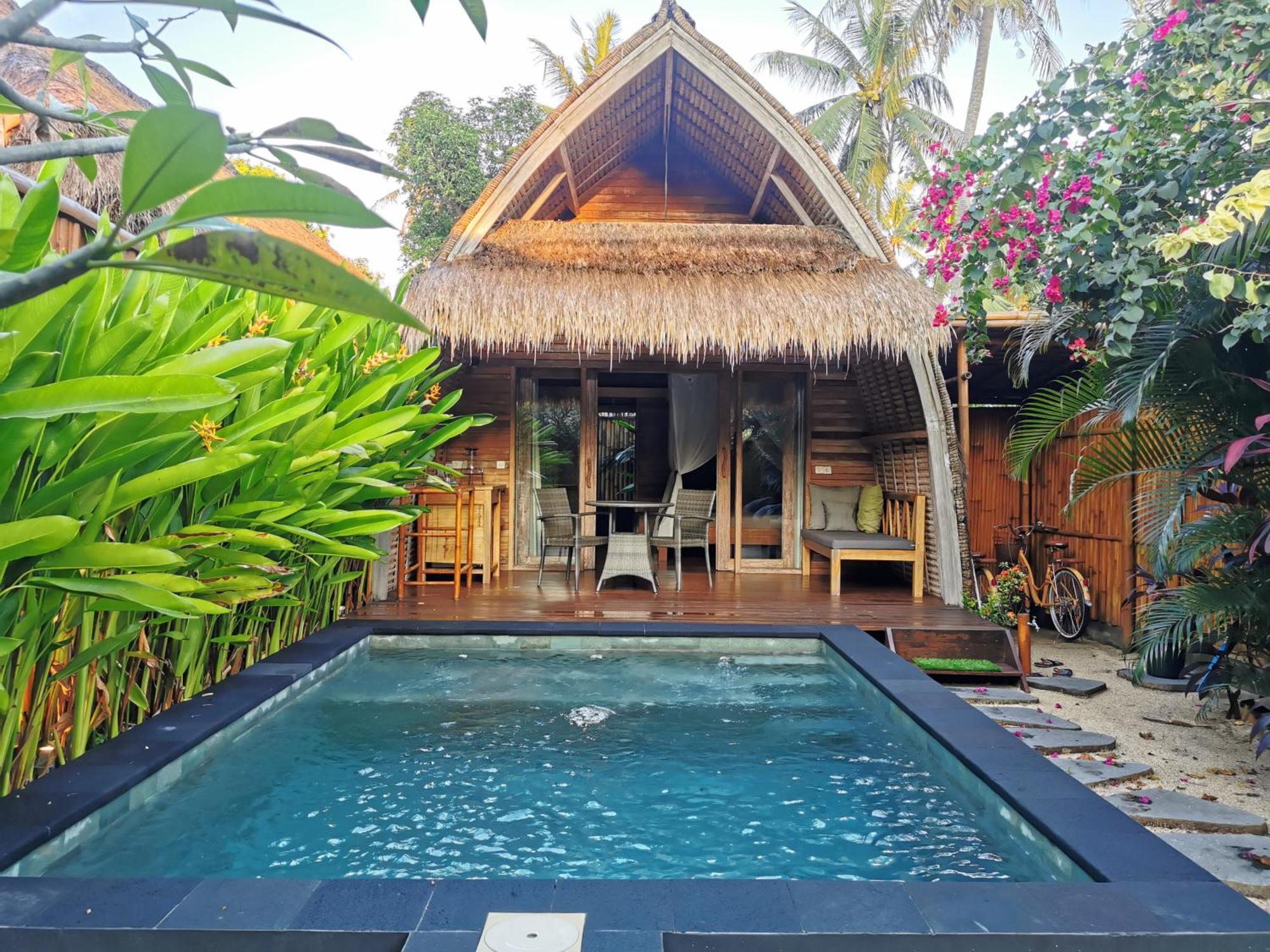 Anahata - Tropical Private Villas กิลิไอร์ ภายนอก รูปภาพ